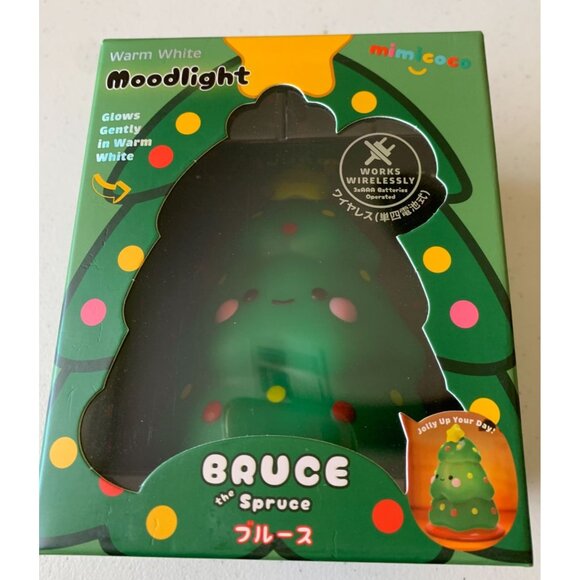 Mimicoo Bruce The Spruce Moodlight Tree  Wireless Operation Warm White Glow - Picture 1 of 5